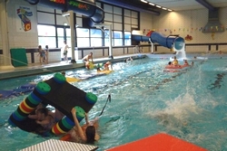 Leszwemmen mag weer zoals hier in De Bildtse slag (© Bildtse Slag)