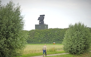 Radartoren bij Wier. FOTO MARCEL VAN KAMMEN