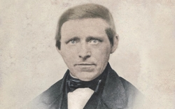 Portretfoto van Waling Dykstra uit 1861. FOTO TRESOAR