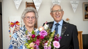 Het echtpaar Woudstra is 70 jaar getrouwd. (Foto: Robert Hoetink)